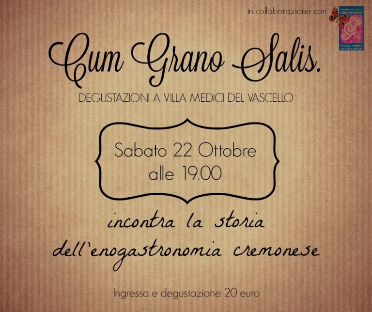 CUM GRANO SALIS