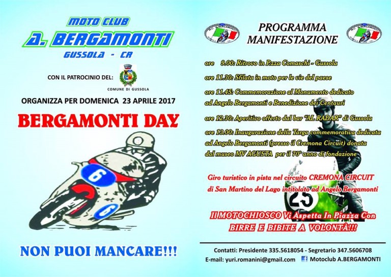 MOTORADUNO BERGAMONTI 2017