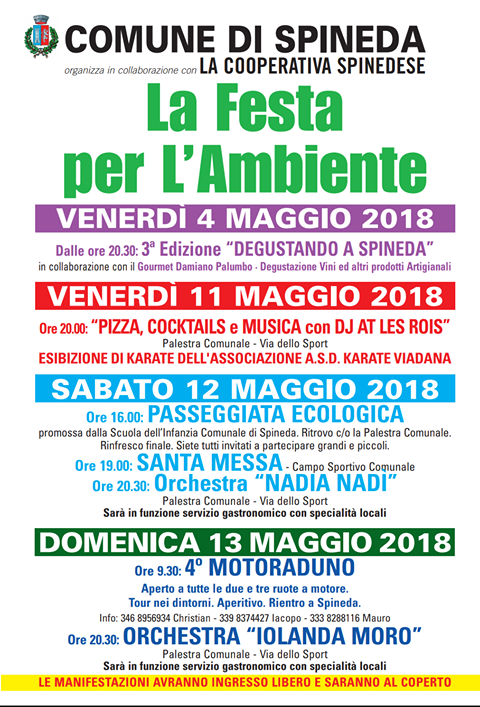 FESTA PER L’AMBIENTE A SPINEDA